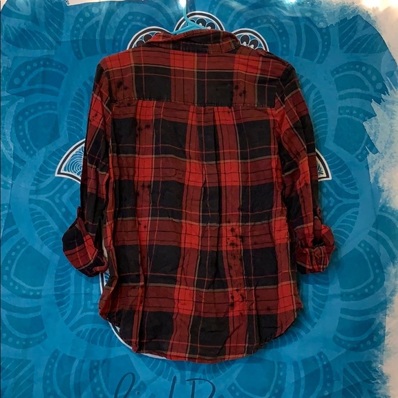 Destroyed  flannel shirt. 🌵 - Picture 2 of 2